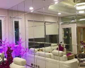 Designed Mirror & Glasses